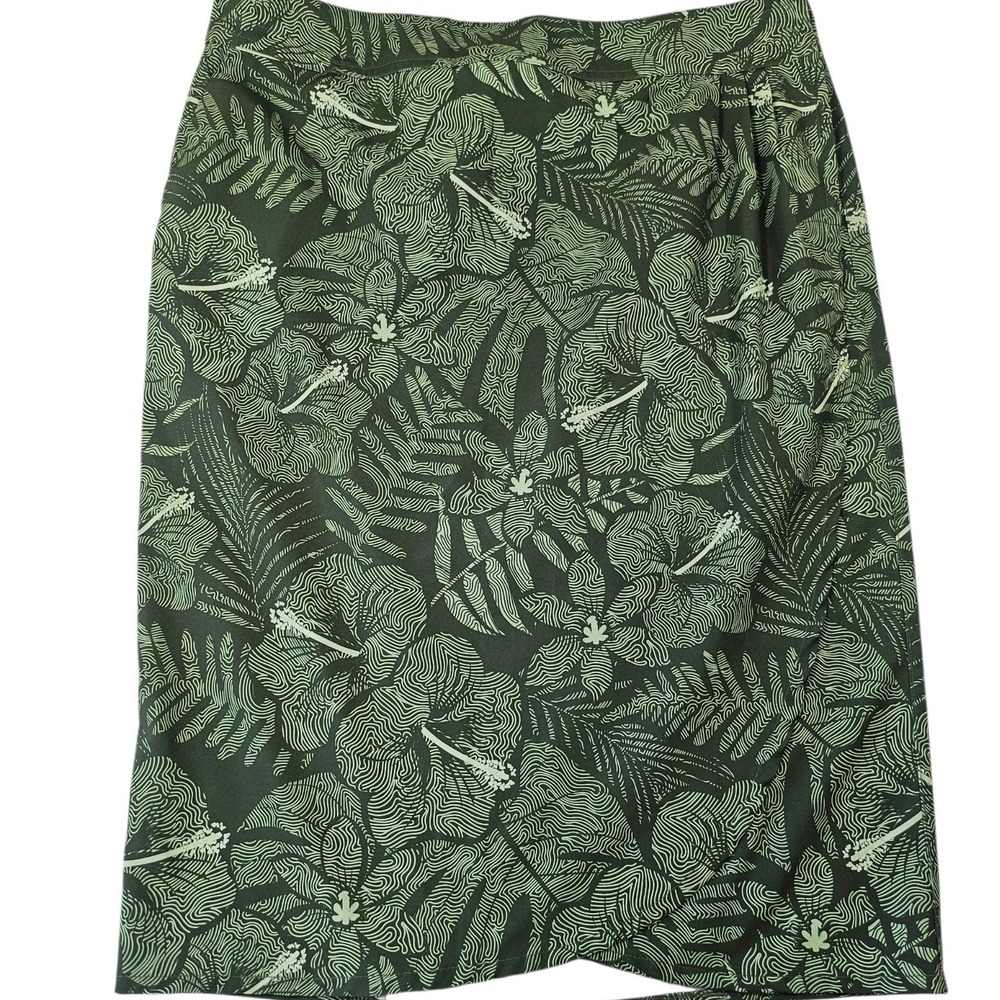 RipSkirt Hawaii Green Tropical Hibiscus Wrap Skirt Large Quick Dry Travel Beach